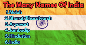 Names Of India