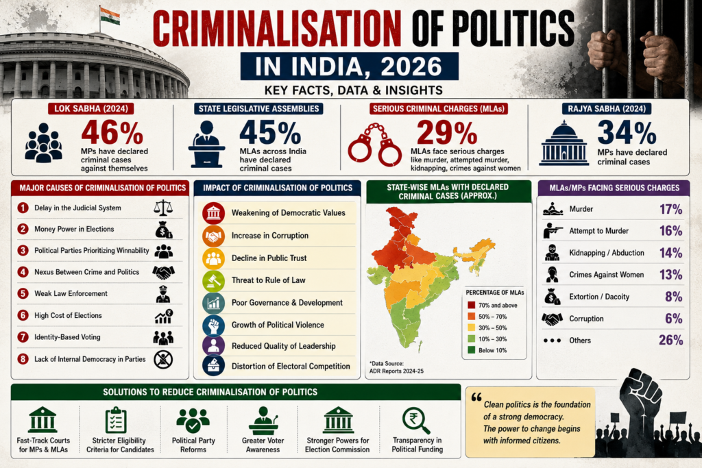 Criminalisation of Politics in India, 2026 1 Criminalisation of politics